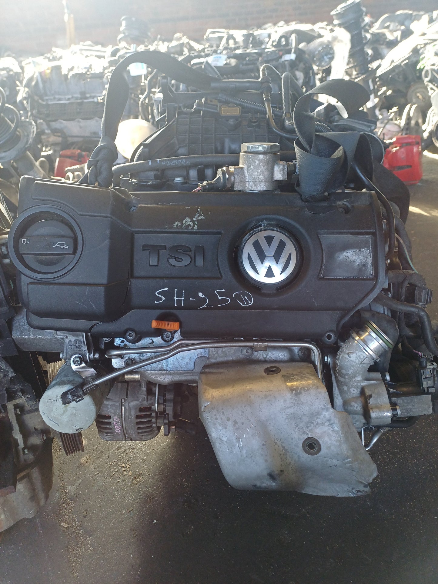 Volkswagen CAX engine