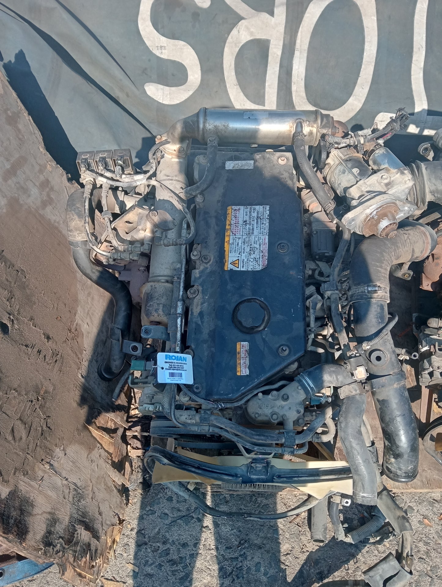 Isuzu 4HK1-T engine