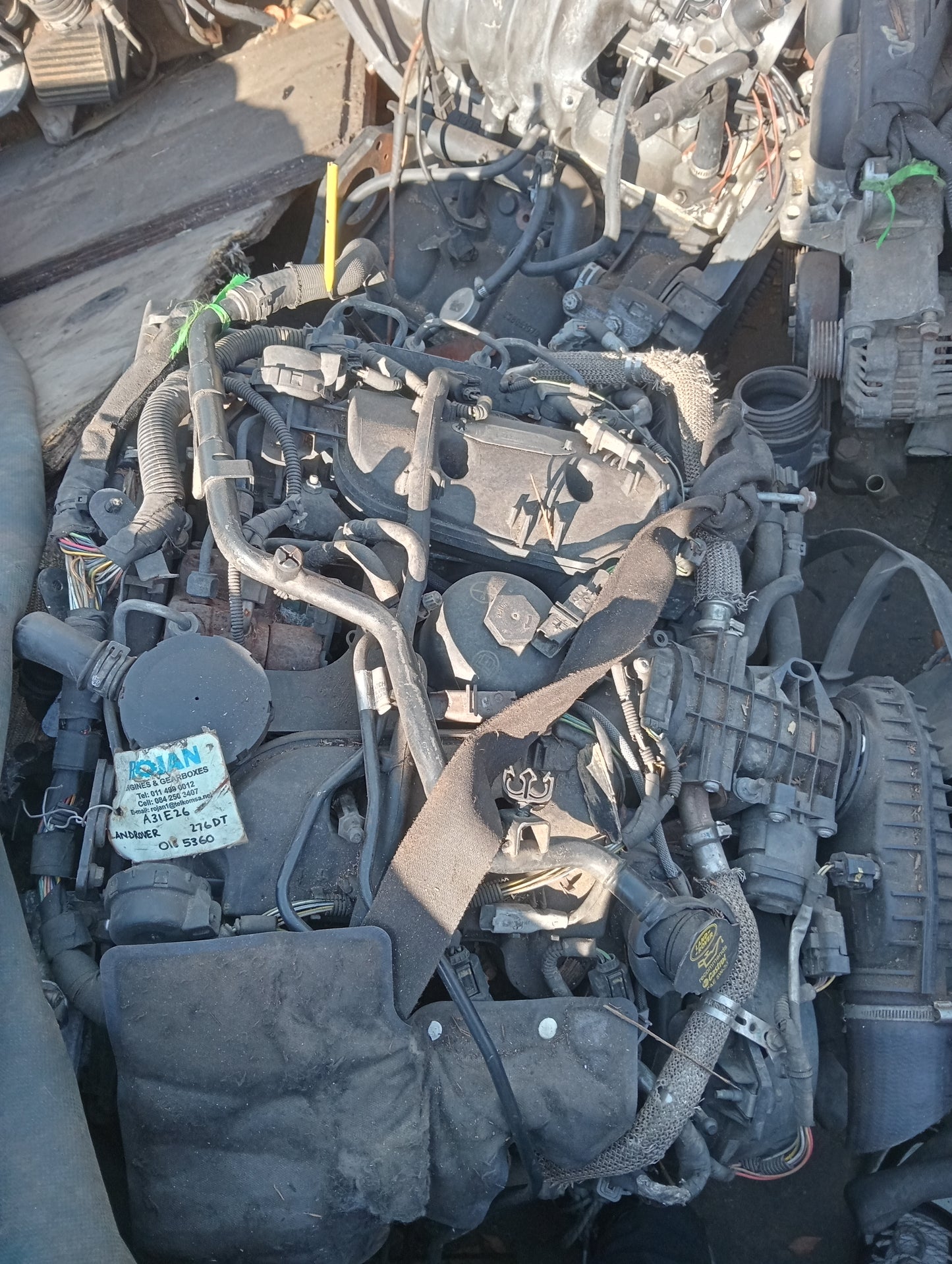 LAND ROVER 276DT Engine