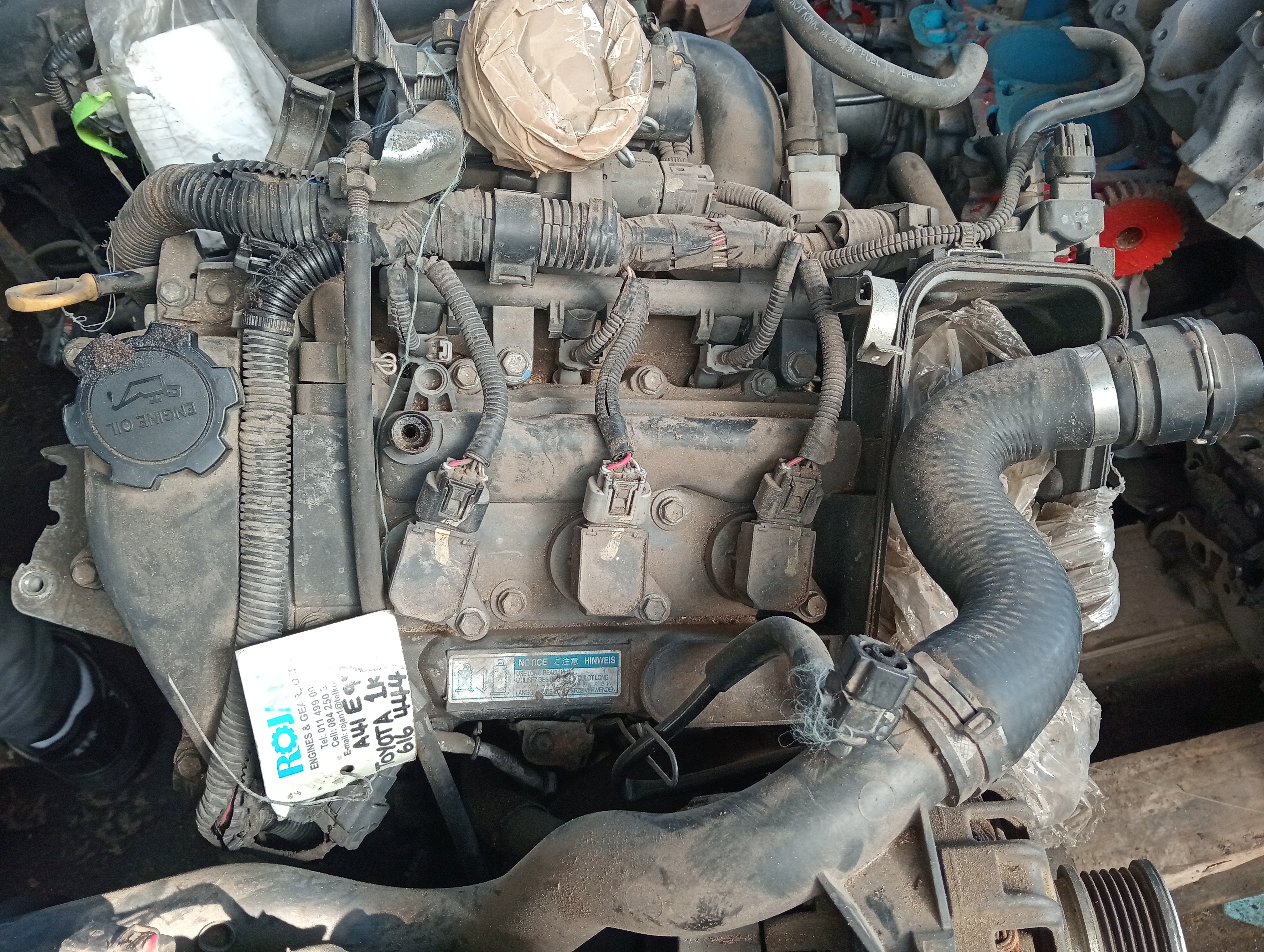 Toyota 1KR Engine (NON EGR) – ROJAN ENGINES & GEARBOXES