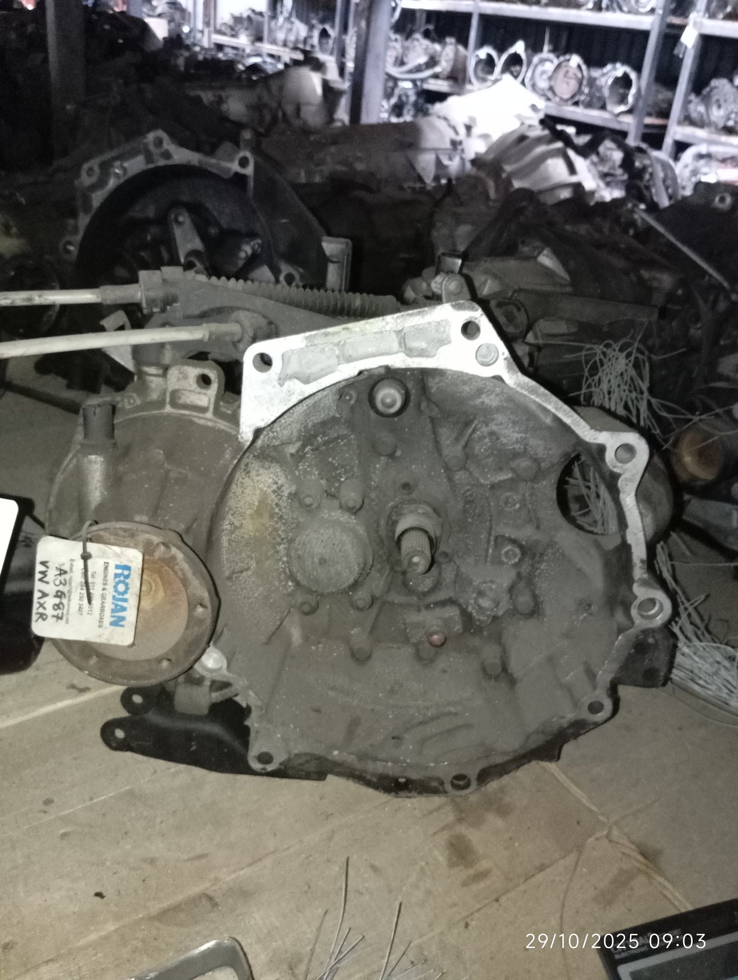 VW AXR GEARBOX