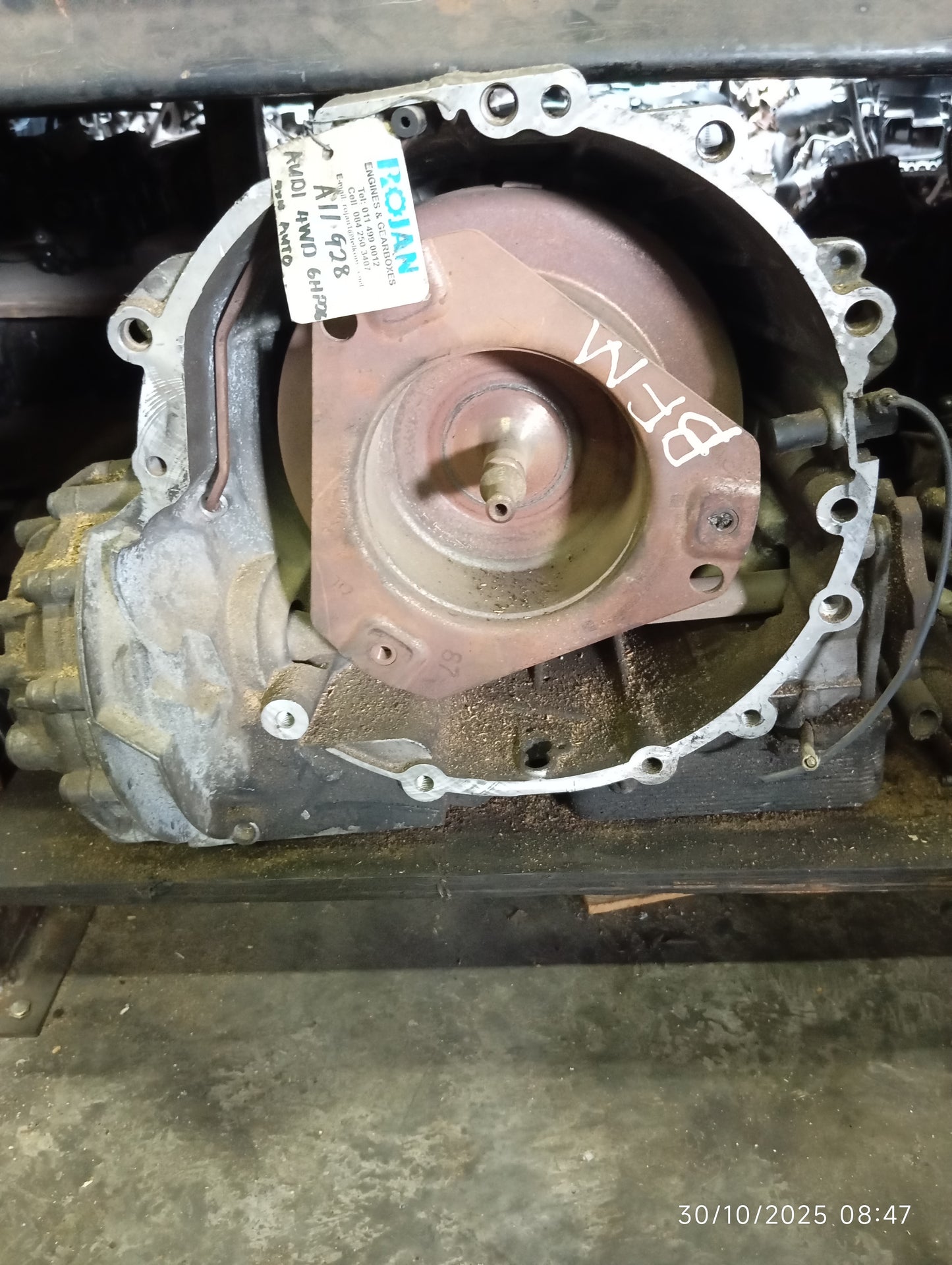 Audi BFM v8 6hp26 AUTOMATIC GEARBOX