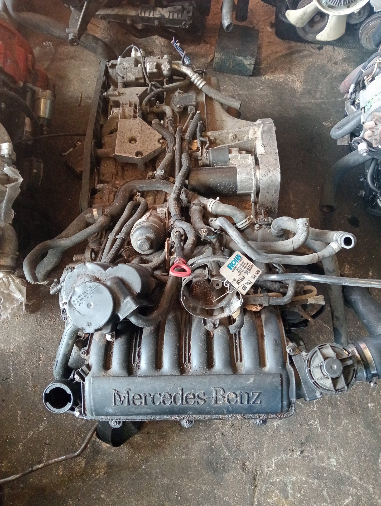 Mercedes 668 942 Engine