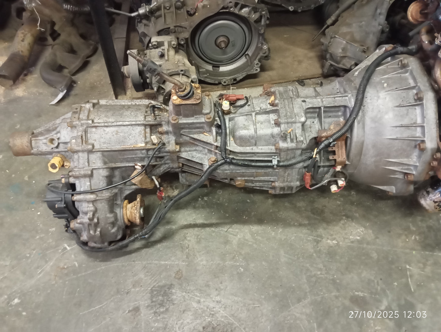 Isuzu 4JJ1 4x4 manual gearbox