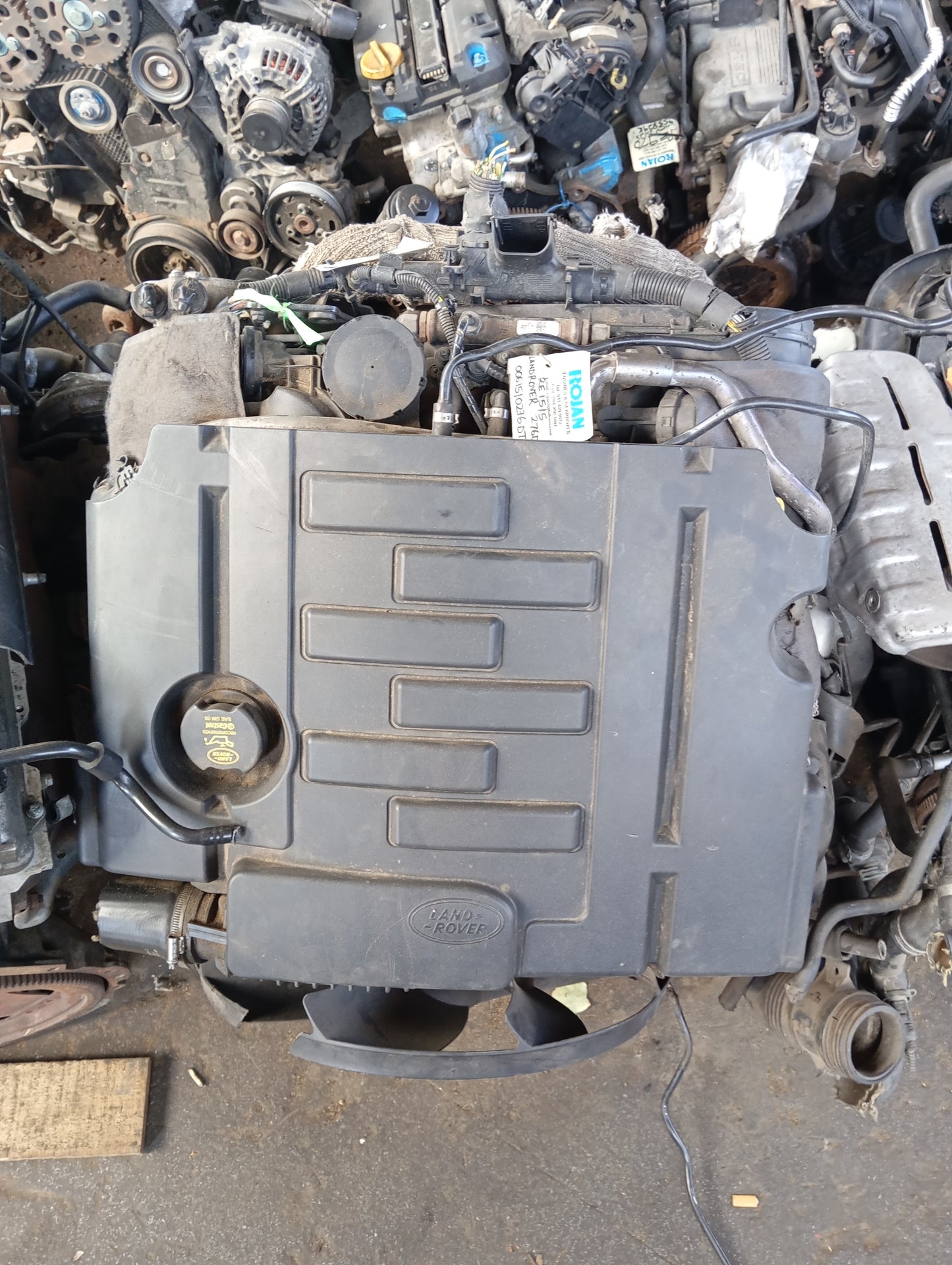 LAND ROVER 276DT Engine